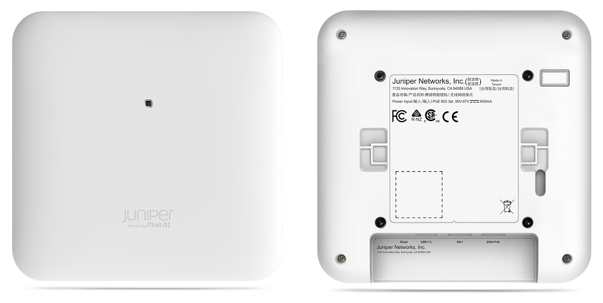 Juniper Mist AP45 Wi-Fi 6E Indoor Access Point - Refurbished
