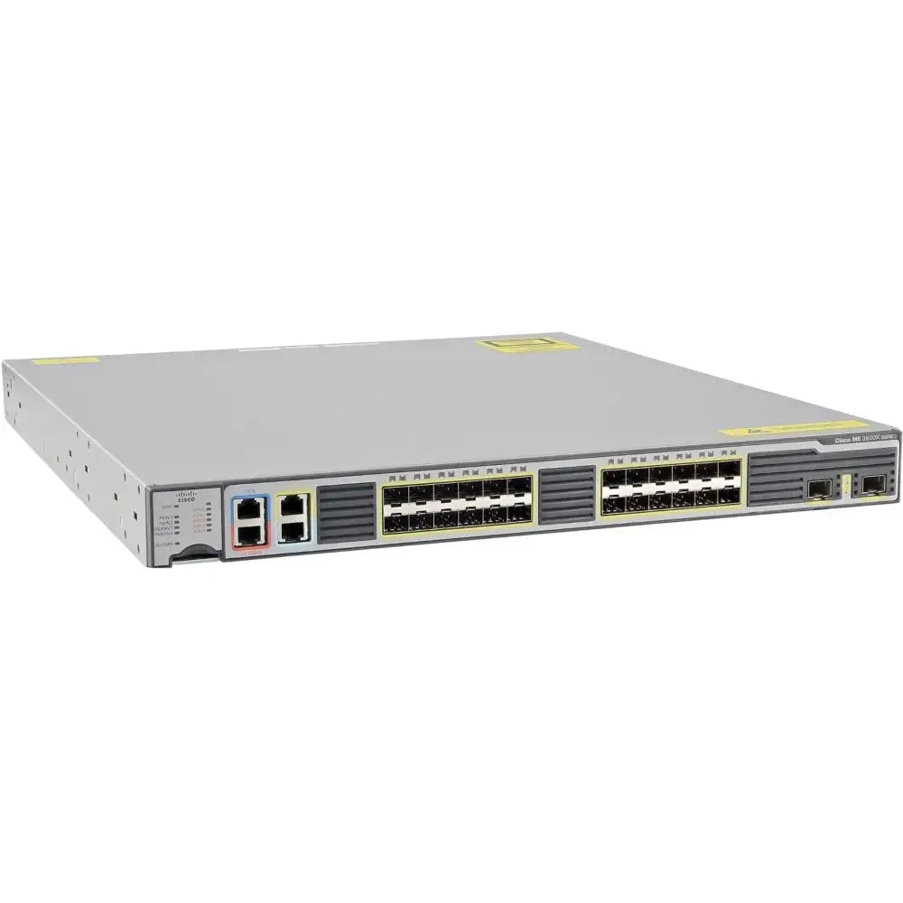 Cisco 3600X Series 24-port gigabit network switch, front panel view, refurbished