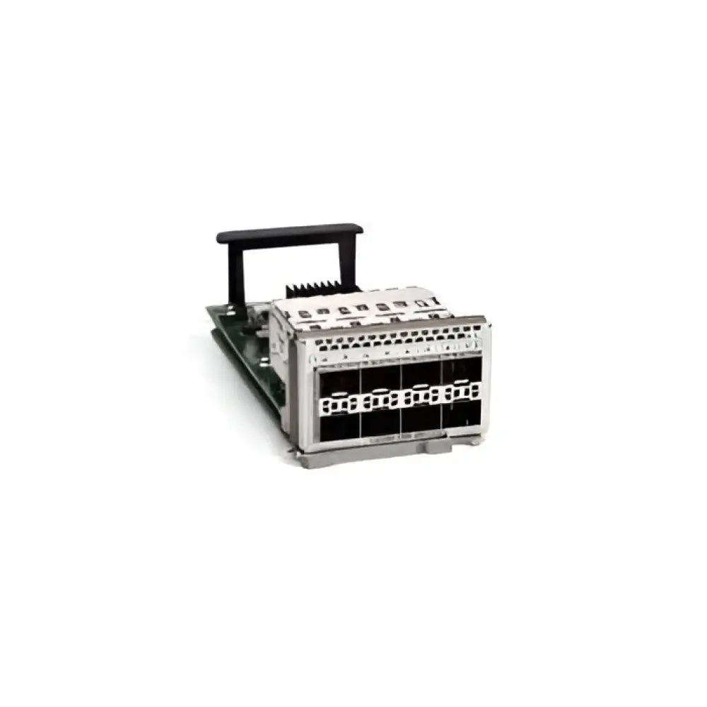 Cisco Catalyst C9500-NM-8X 8-port network module for C9500 10Gbit switch on white background