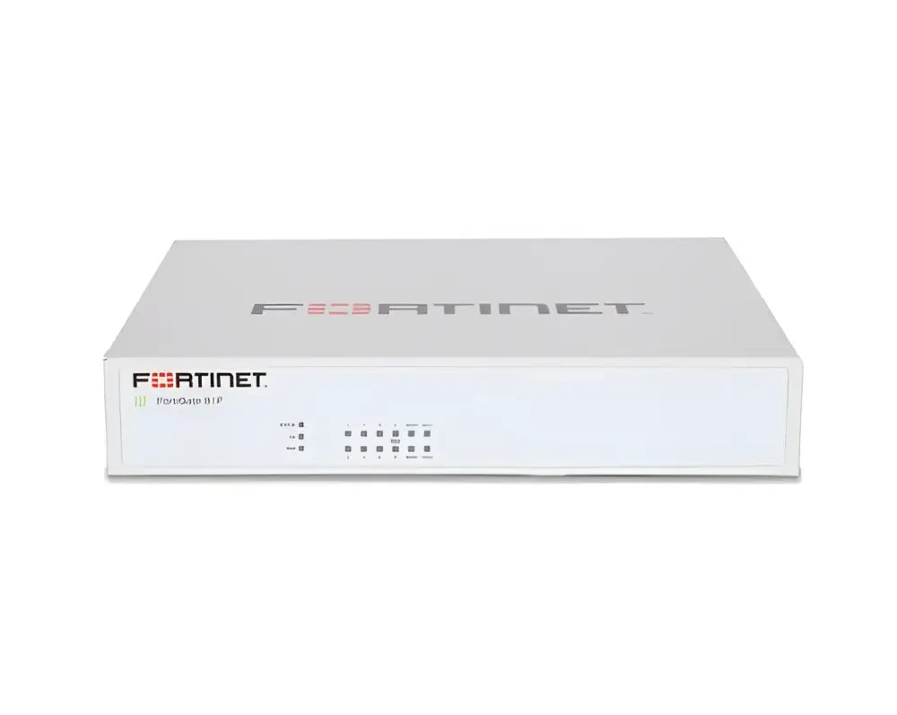 Fortinet FortiGate 81F security appliance with 8 ports, refurbished, front view