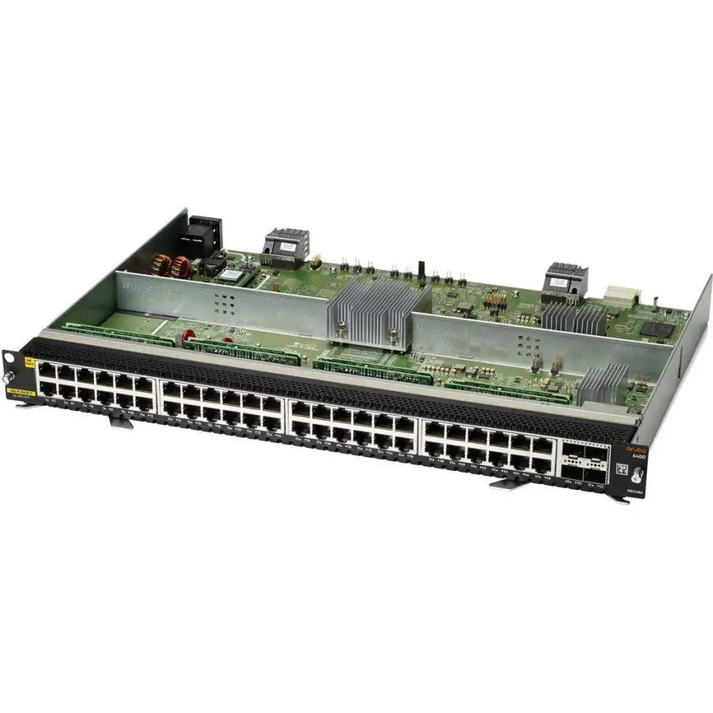 HP Aruba 6400 48-port 1GbE CL4 PoE 4SFP56 network switch expansion module