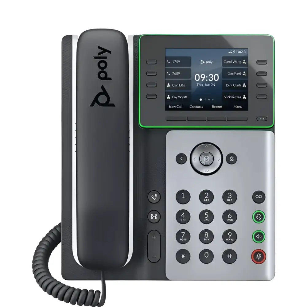 Polycom Edge E350 IP Phone - Poly Edge E350 2200-87010-025 / 82M89AA New - POLY-EDGE-E350 - Reef Telecom