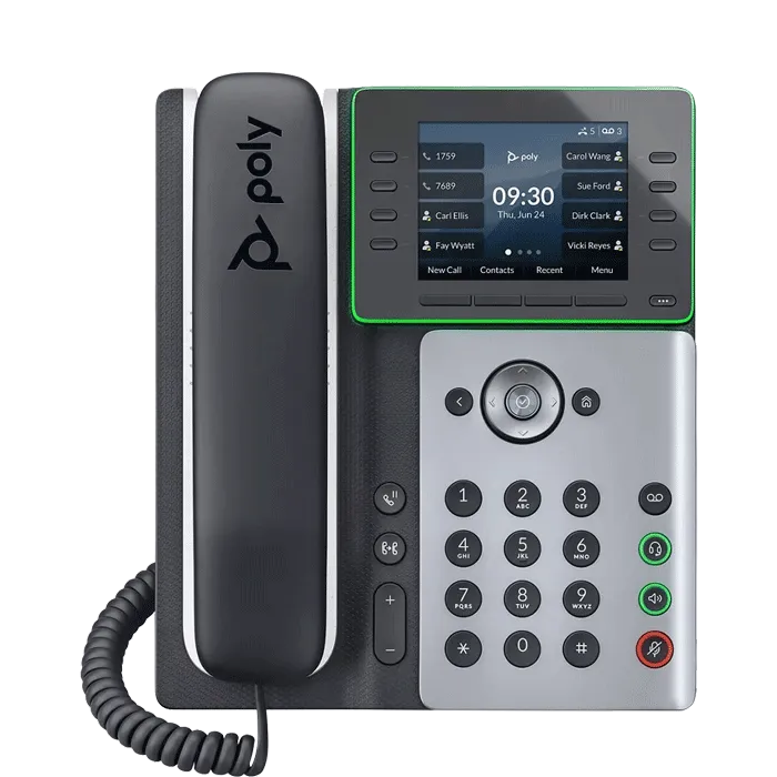 Polycom Edge E350 IP Phone - Poly Edge E350 2200-87010-025 / 82M89AA Refurbished - POLY-EDGE-E350-R - Reef Telecom