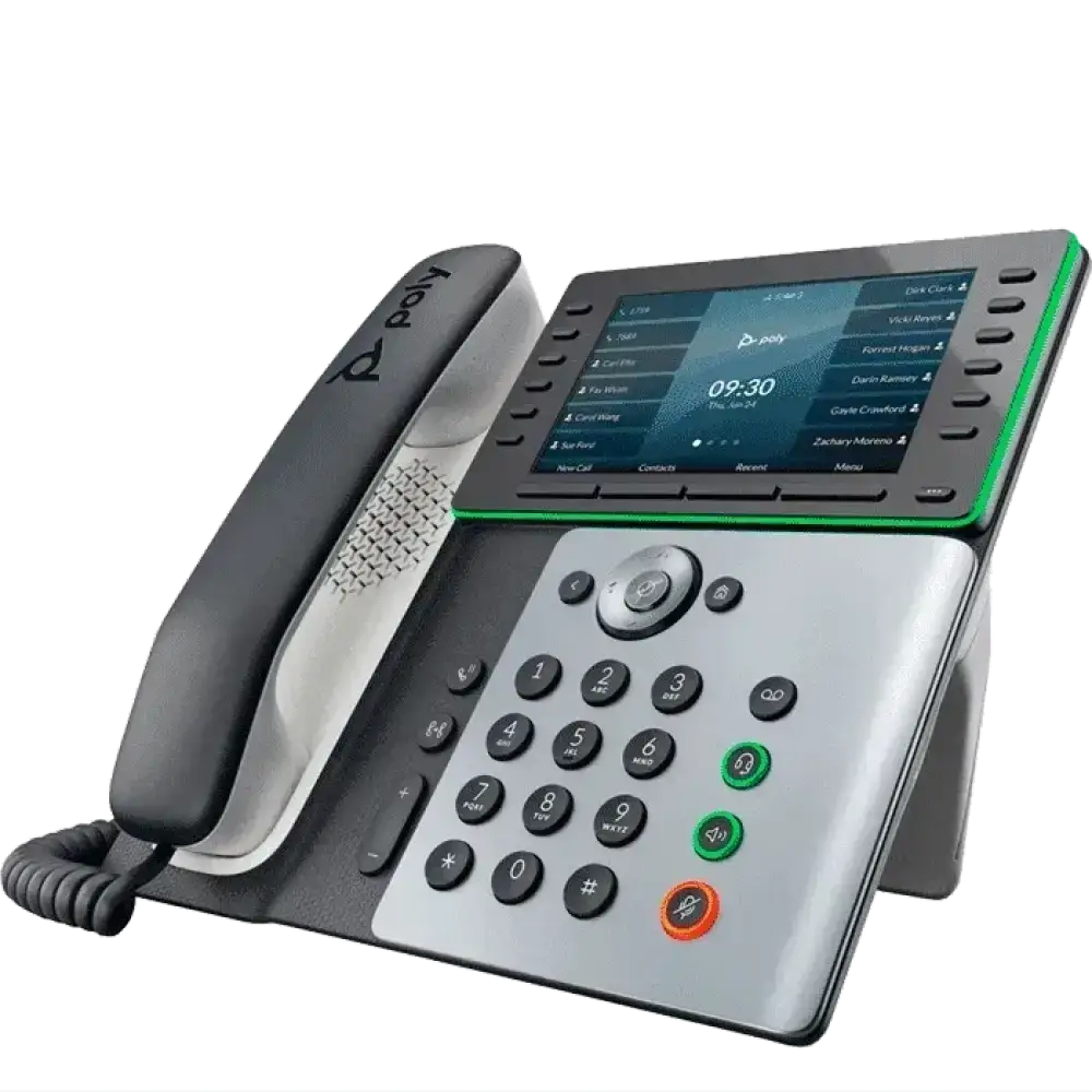 Polycom Edge E550 IP Phone - Poly Edge E550 2200-87050-025 / 82M91AA Refurbished - POLY-EDGE-E550-R - Reef Telecom