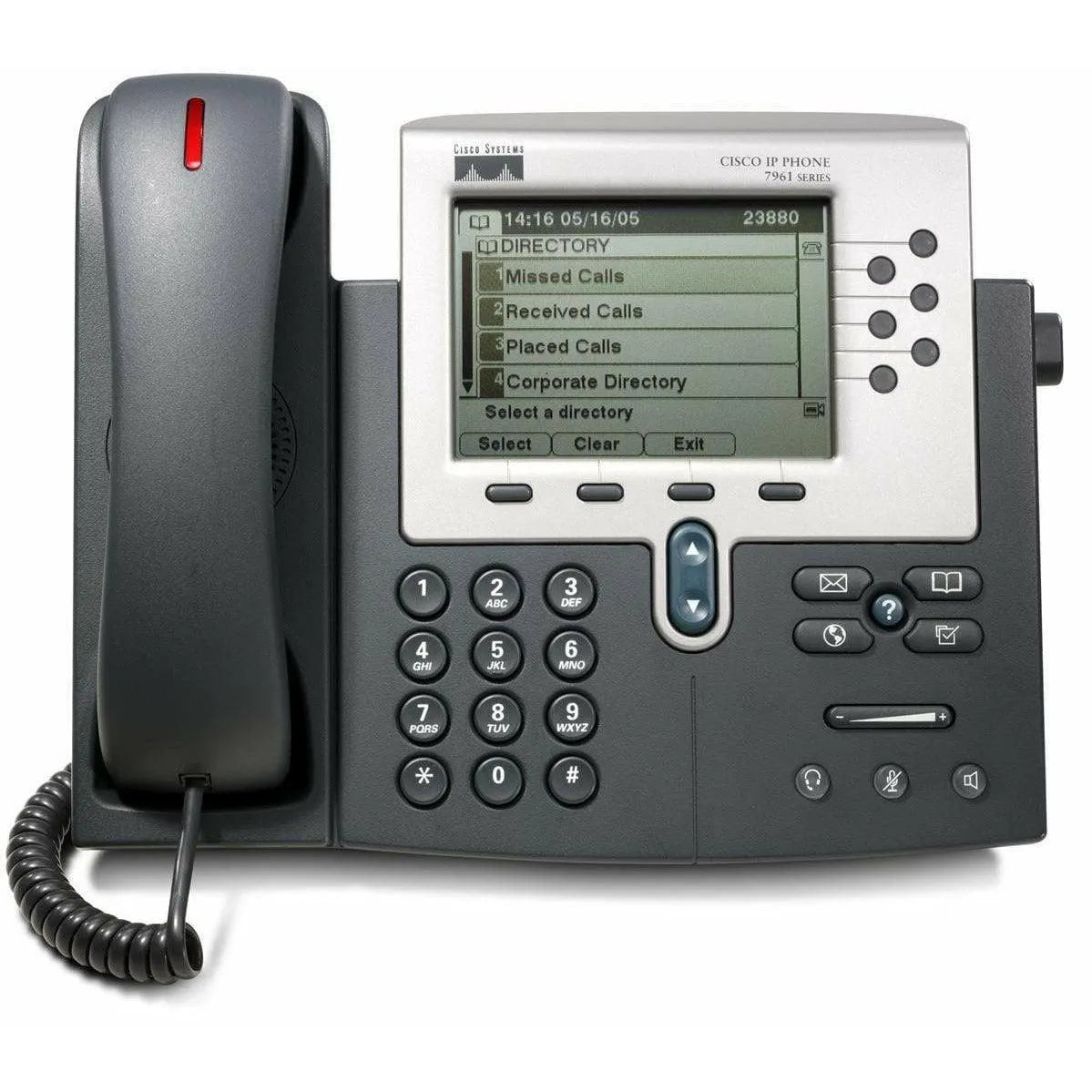 Cisco 7961 G Gigabit IP Phone - CP-7961G-GE - CP-7961G-GE-R - Reef Telecom