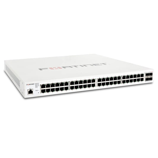 Fortinet FortiSwitch 248E-FPOE 48 port Gigabit PoE Switch - FS-248E-FPOE - Refurbished - FS-248E-FPOE-R - Reef Telecom