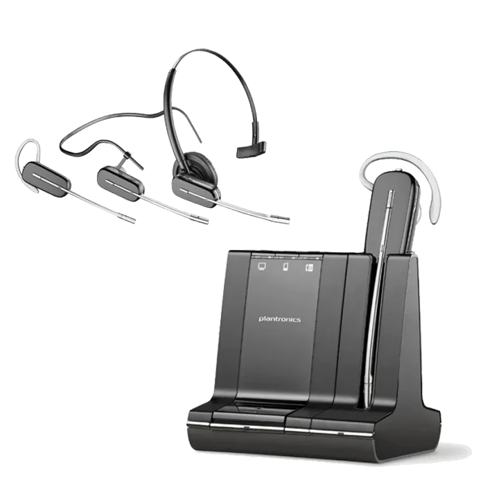 Plantronics Savi W740-M Wireless Headset Refurbished - PLAN-W740-M-R - Reef Telecom