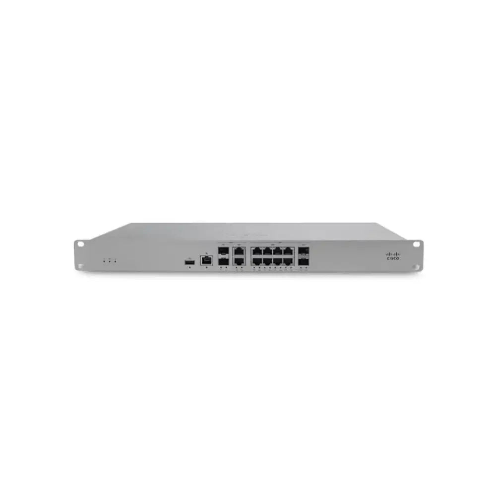 Cisco Meraki MX85 Cloud Managed Security & SD-WAN Appliance 1 Gbps Firewall MX85-HW - Refurbished - Security Appliance