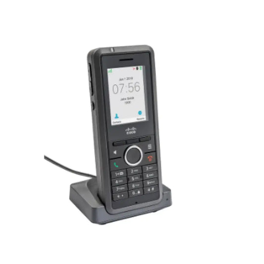 Cisco IP DECT 6800 IP DECT 6825 Cordless Handset with Bluetooth 2-Line SIP Multiplatform CP-6825-3PC-NA-K9 - New - IP
