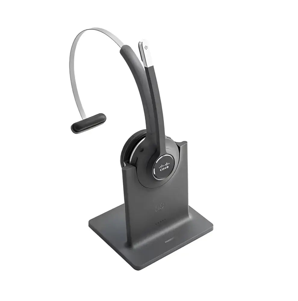 Cisco Headset 560 Series 561 Wireless Single On-Ear DECT 6.0 Headset with Standard Base CP-HS-WL-561-S-US - New