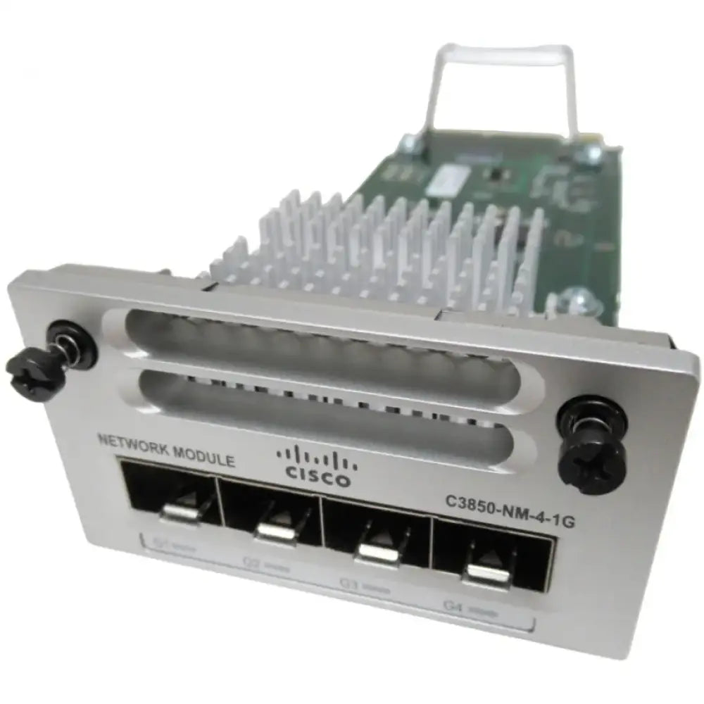 Cisco Catalyst C3850 4 Port 1GE SFP Module C3850-NM-4-1G - Refurbished - Switches
