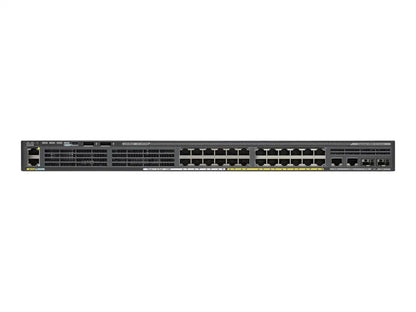 Cisco Catalyst 2960X 24 Port Fanless PoE+ Switch WS-C2960X-24PSQ-L - Refurbished - Switches