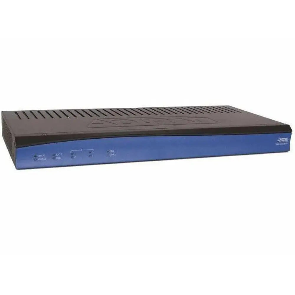 Adtran Total Access 908e 3rd Gen refurbished network router with blue front panel