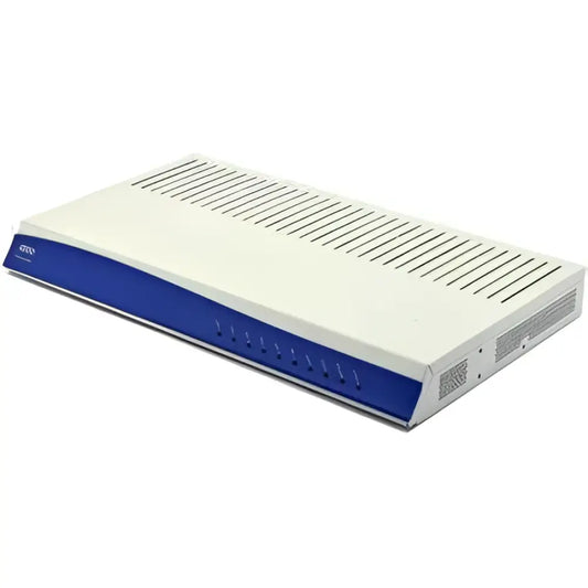Adtran Total Access 924e 2nd Gen refurbished network router, white and blue metal casing