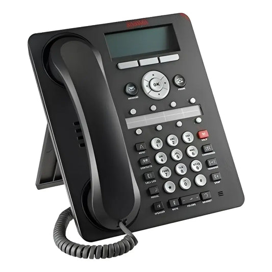 Avaya 1408 digital office telephone with LCD screen and corded handset
