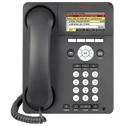 Refurbished Avaya 9620C IP phone with display screen and numeric keypad