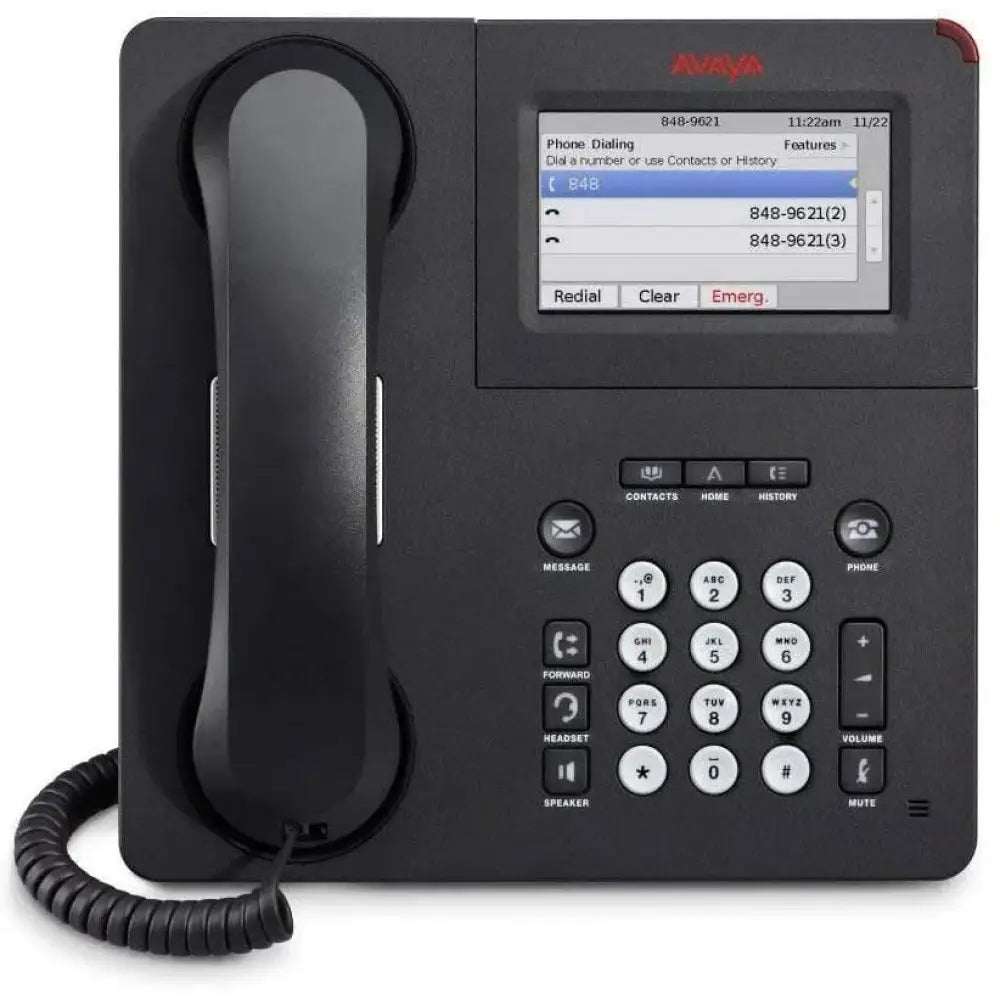 Avaya IP phone 9621G refurbished office desk phone with display and handset