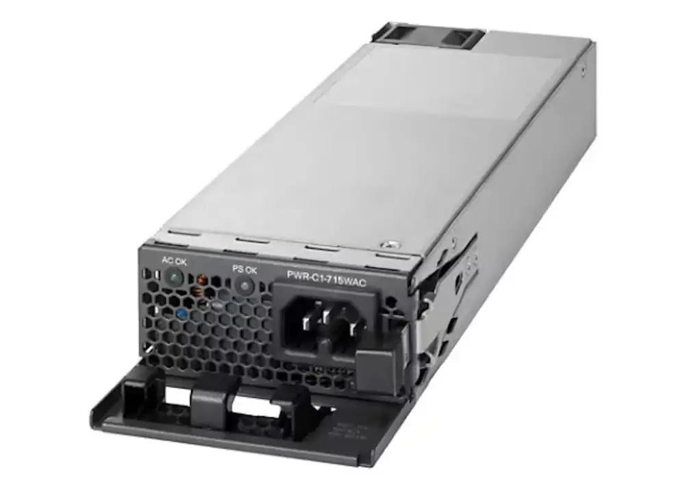 Cisco 3850 9300 series PWR-C1-715WAC AC power supply unit with front connectors