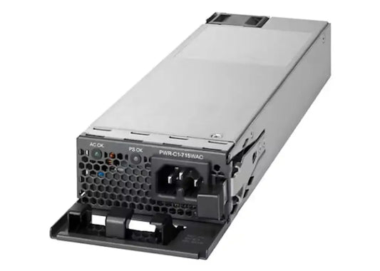 Cisco 3850 9300 series PWR-C1-715WAC AC power supply unit with front connectors