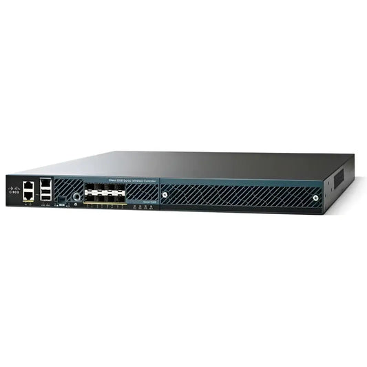 Cisco 5508 Series Wireless LAN Controller front view with network ports and vents