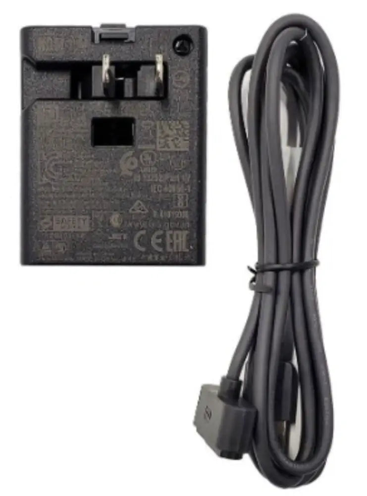 Cisco 8821 power adaptor and charging cable on white background