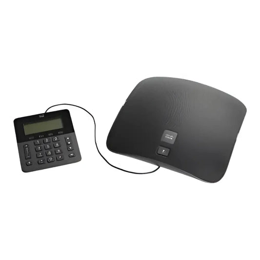 Cisco 8831 IP conference phone with control panel and large speaker on white background