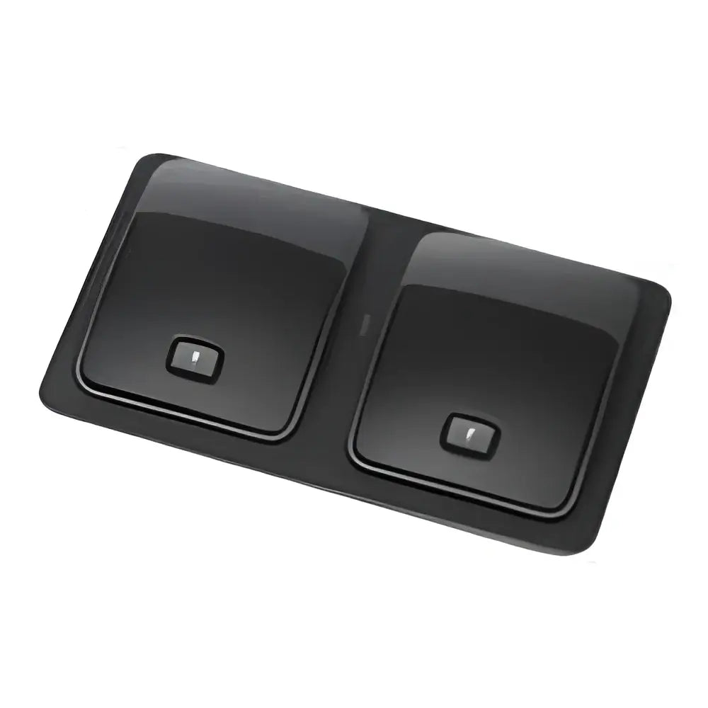 Cisco 8831 wireless microphone kit set with two black wireless mics on a base