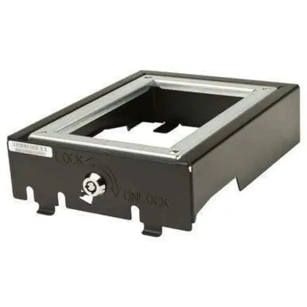 Cisco 8900 9900 series wall mount kit black metal frame with lock mechanism