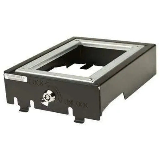 Cisco 8900 9900 series wall mount kit black metal frame with lock mechanism