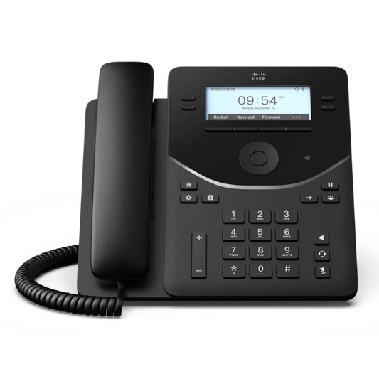 Cisco 9841 Gigabit IP Desk Phone UC/3PCC/WebEx - DP-9841-K9 New - DP-9841-K9 - Reef Telecom
