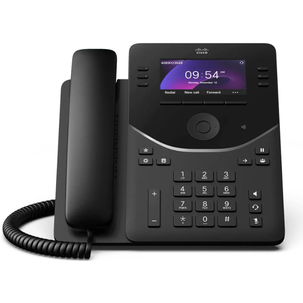 Cisco 9851 Gigabit IP Desk Phone UC/3PCC/WebEx - DP-9851-K9 New - DP-9851-K9 - Reef Telecom