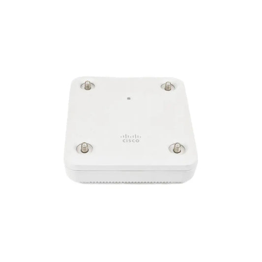 Cisco Aironet 1850 Series external antenna access point, white, on white background