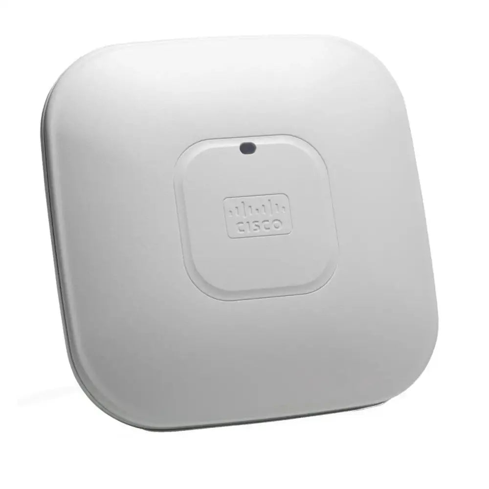 Cisco Aironet 2600 series wireless access point, square white device with Cisco logo