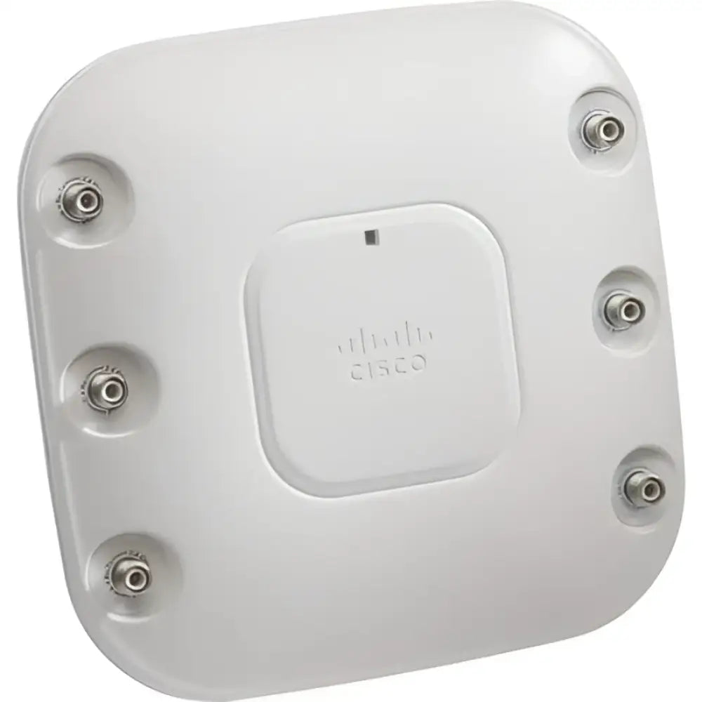 Cisco Aironet 3500 Series external antenna access point, white square housing, refurbished