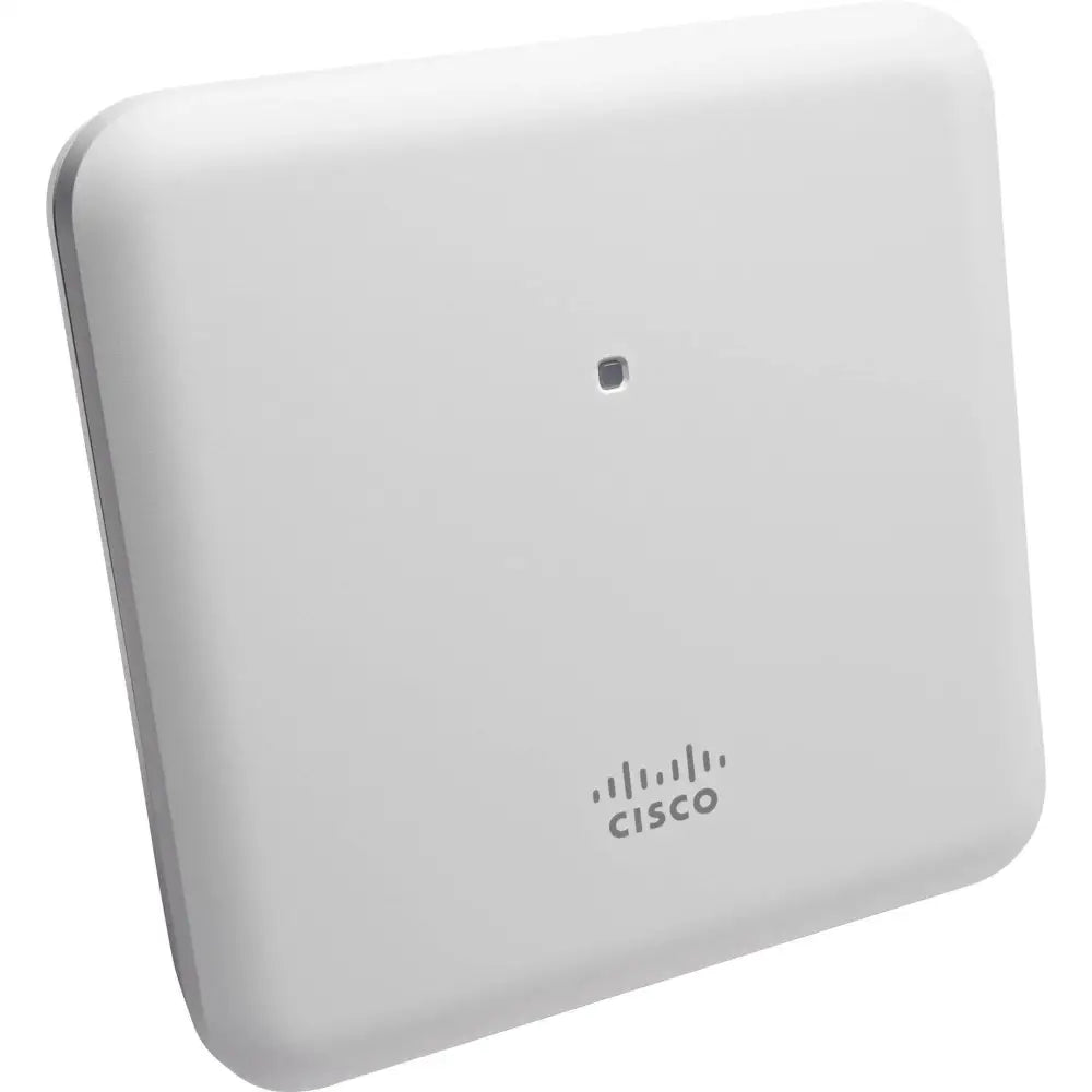 Cisco Aironet 1800 series access point, white, with Cisco logo, product close-up