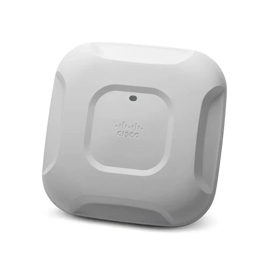 Cisco Aironet 3500 Series wireless access point, square white device on white background