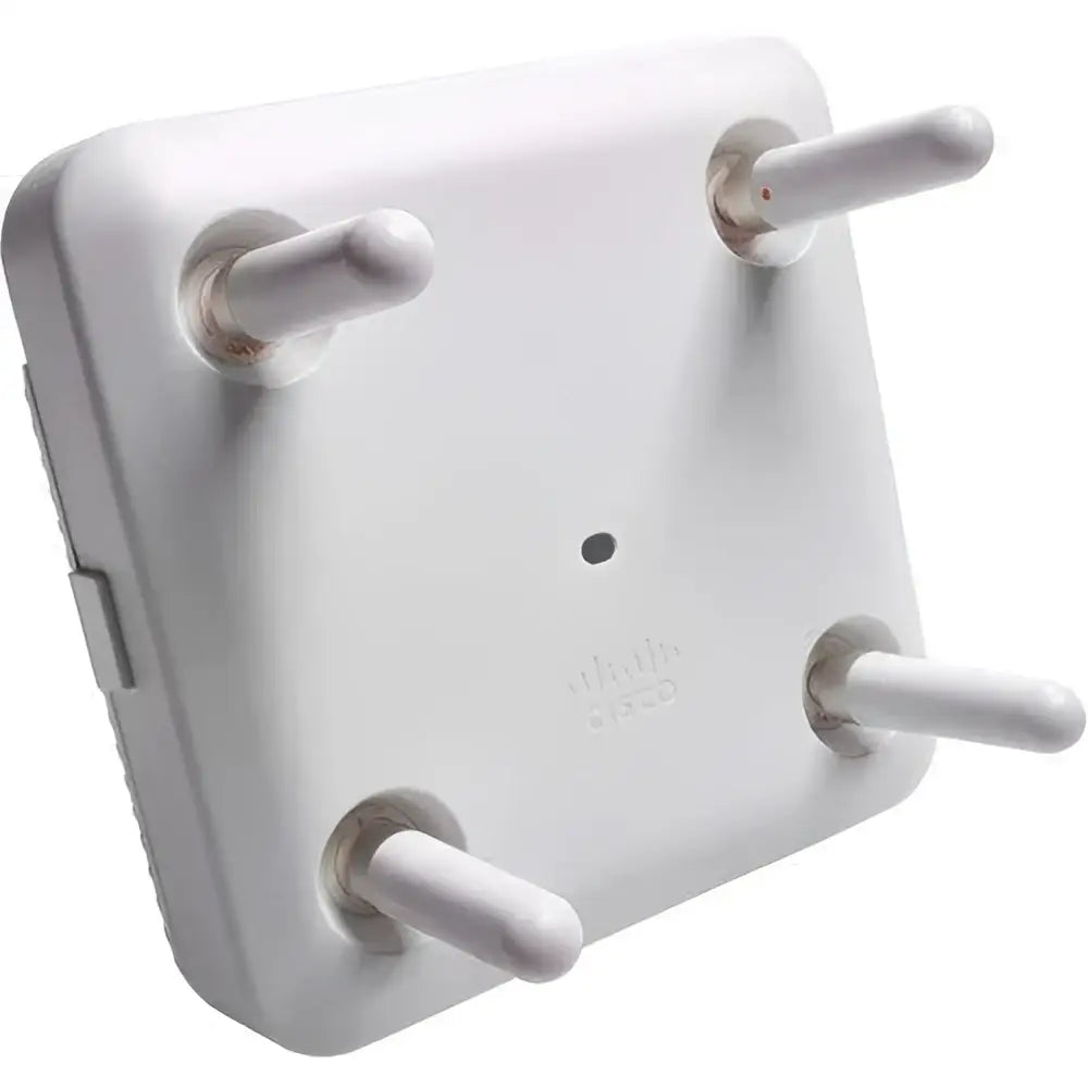 Cisco Aironet 3800 series wireless access point with four visible external antennas