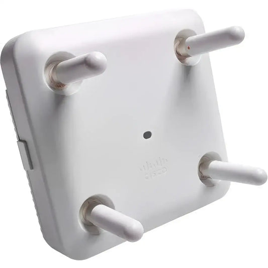 Cisco Aironet 3800 series wireless access point with four visible external antennas