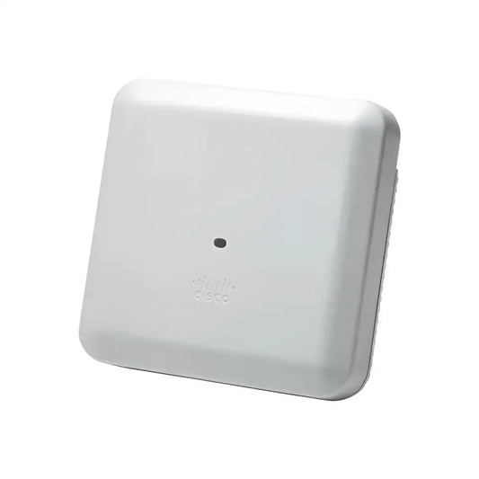 Cisco Aironet 3800 Series wireless access point, square white device on white background