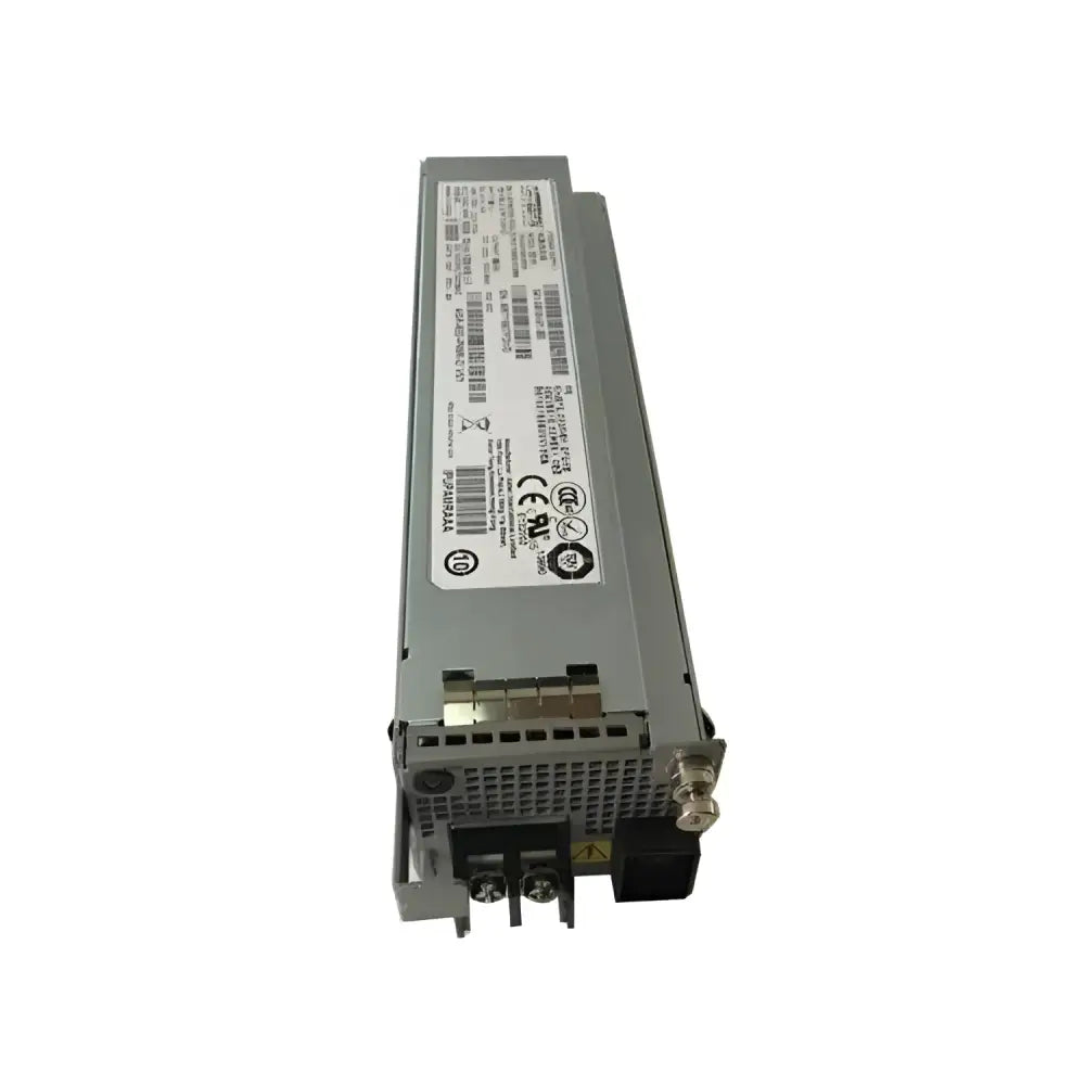 Cisco ASR 920 series DC power supply module with ports and label, on white background