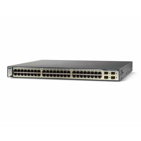 Cisco Catalyst 3750G 48-port Gigabit switch WS-C3750G-48TS-E front view
