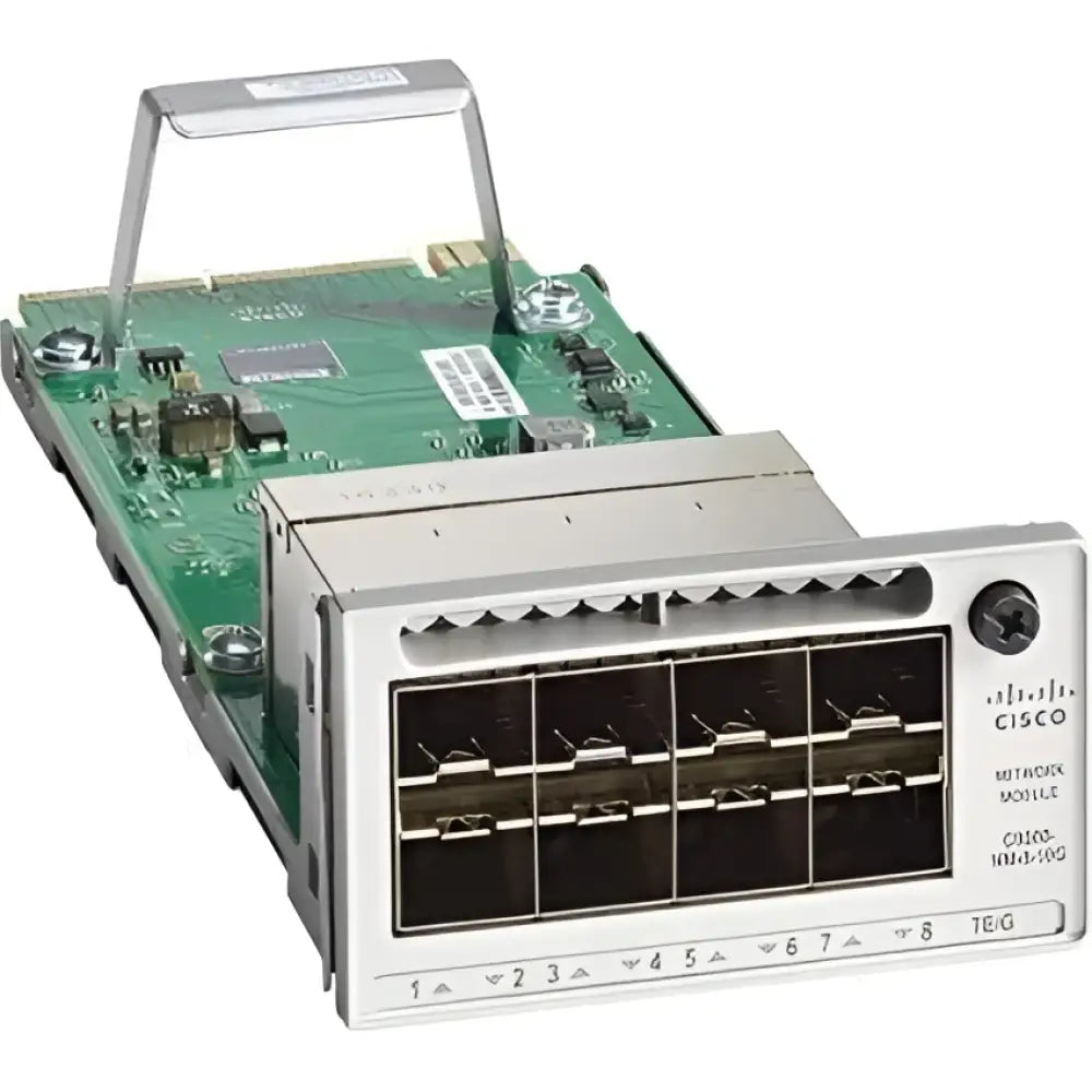 Cisco Catalyst C9300 8-port 10GE SFP network module product photo