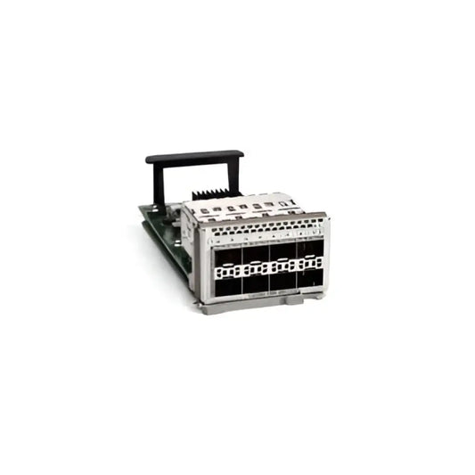 Cisco Catalyst C9500-NM-8X 8-port network module for C9500 10Gbit switch on white background