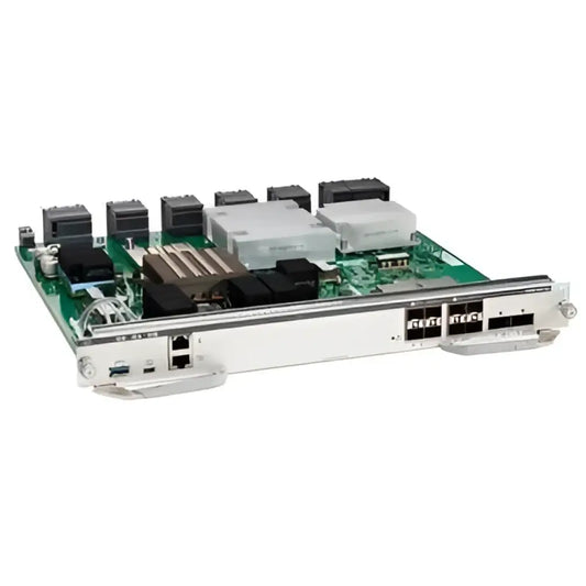 Cisco 9400 Supervisor 1XL module refurbished circuit board with ports and heatsinks