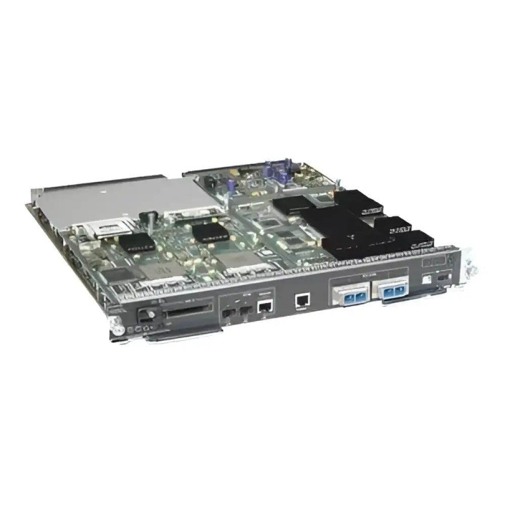 Cisco Supervisor 720-10G module for 6500 7600 series switches, front and top view
