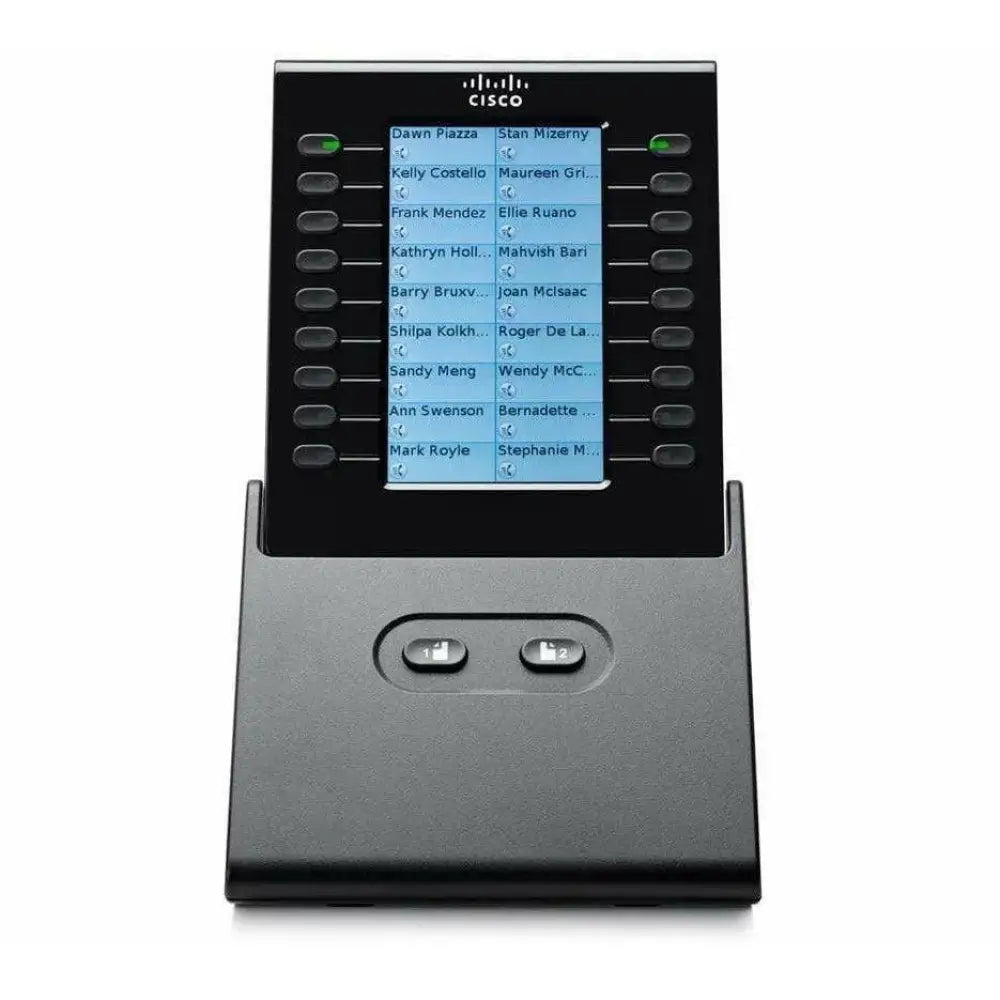 Cisco color call expansion sidecar module for 9900 series with display and buttons