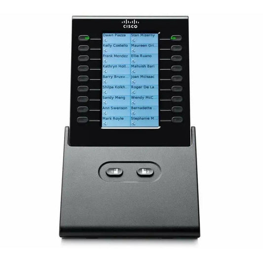 Cisco color call expansion sidecar module for 9900 series with display and buttons