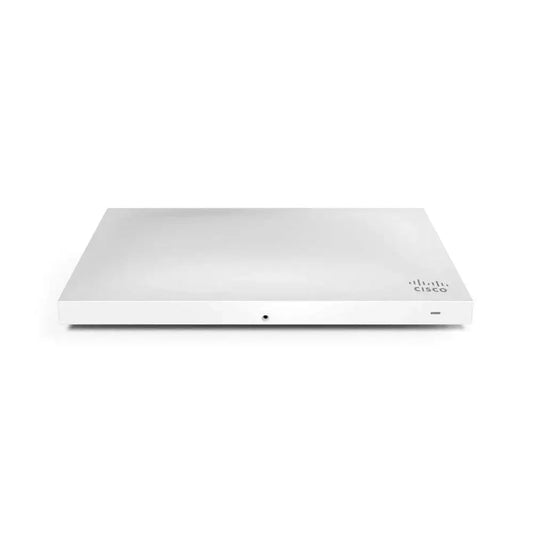 Cisco Meraki MR53 dual-band 802.11ac Wave 2 MU-MIMO wireless access point, white front view