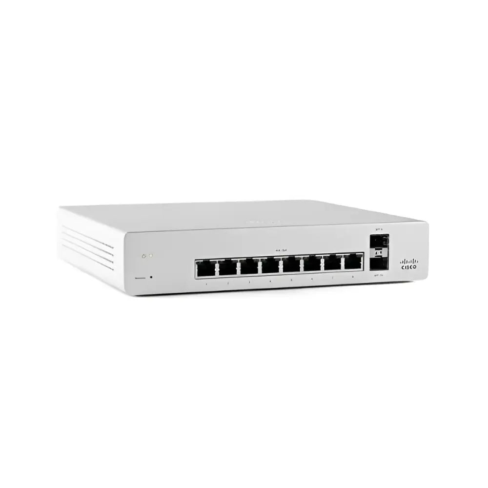Cisco Meraki MS220 8 Port Cloud Managed PoE Gigabit Switch - MS220-8P-HW - Refurbished - MS220-8P-HW-R - Reef Telecom
