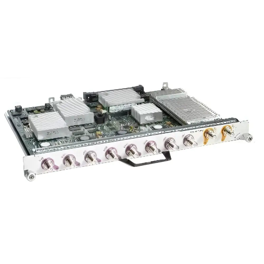 Cisco UBR-MC-88V broadband card with multiple ports, network hardware module on white background
